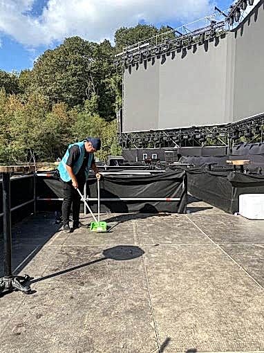 clean area Sarıyer konser festival alan temizliği
