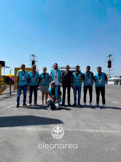 clean area İstanbul konser festival etkinlik Temizlik ekibi